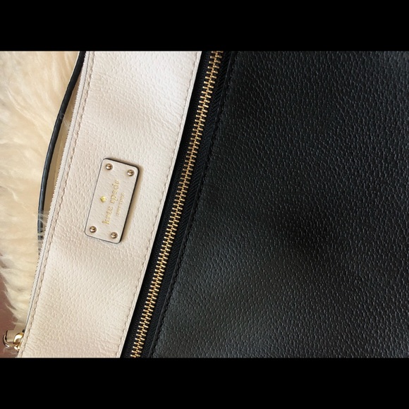 KATE SPADE Black & White Crossbody Bag - Picture 3 of 4